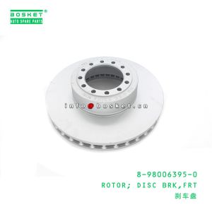 China 8-98006395-0 Front Disc Brake Rotor 8980063950 For ISUZU ELF500 600 on sale
