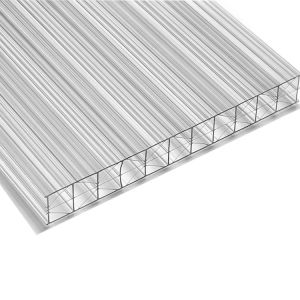 Transparent Eco-friendly X-structure Multiwall Polycarbonate Sheet 16mm