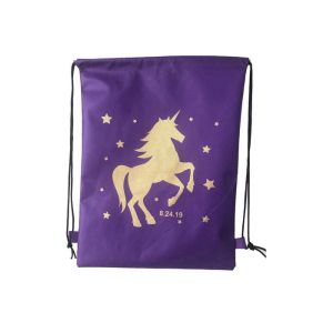 Non Woven Drawstring Sports Backpack For Promotion / Advertising