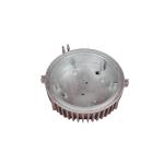 Powder Coated Led Light Housing Magnesium Alloy Die Casting Round For Home