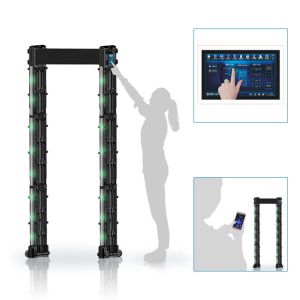 Foldable Mobile IP67 16 Zones Door Frame Metal Detector