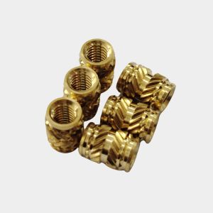 M2 M3 M4 M5 M6 M8 Brass Threaded Insert Nut Knurled Inserts Nut for CNC Turning