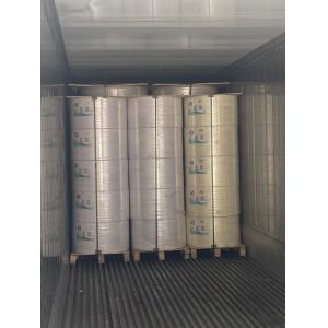 NCR Carbonless Paper Roll Reel Grade A Blue Black Image