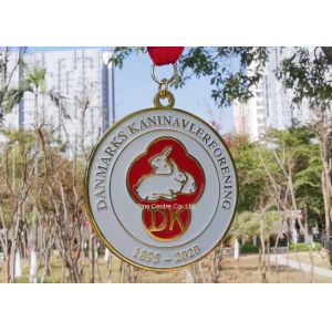 Custom Iron Stamped Running Ward Enamel Medal