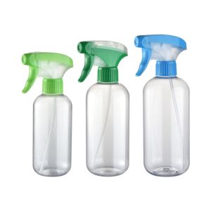 China 300ml 400ml 500ml PET Plastic Spray Gun Trigger Sprayer Bottles 160Z Refill Spray Bottle on sale