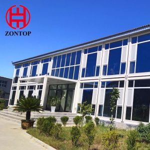 Zontop free style 2021 new luxury design with large scale glass curtain door