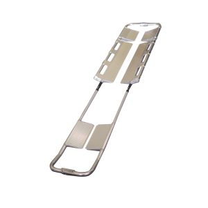 Blue 210cm 44cm Ambulance Collapsible Scoop Stretcher With Straps Manually