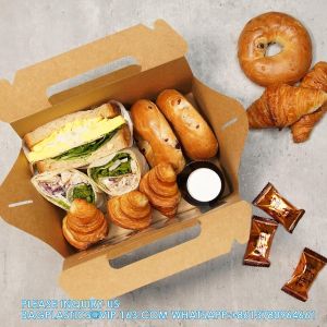 Large Gable Boxes Treat Boxes With Window, Gift Boxes Food-Grade Boxes Food