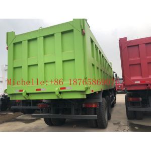 3 Axle 30cbm 45 Ton 8*4 12 Wheeler Dump Truck For 2 Passengers