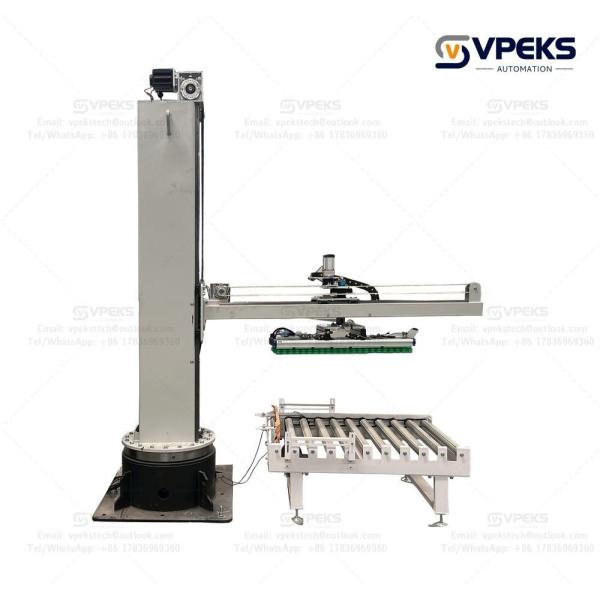 High Level Case Palletizer Automatic Palletizer Machine For ABB Robotic Bag Palletizing