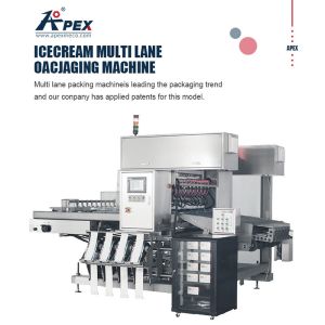 Servo Control Sealing Machine Candy Automatic Ice Cream Packing Machine Multi