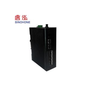 POE Ethernet 2 Port 100/1000M SFP And 4 10/100/1000M RJ45 Port Industrial Switch