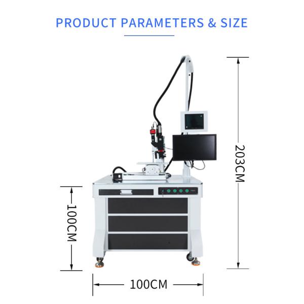 High Productivity Portable Laser Welder Handheld 1500w Fiber Laser Welder