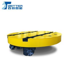 Quality China Manufacture Electric 360 Degree Rotating Platform Turntable Rail Transfer Cart wholesale