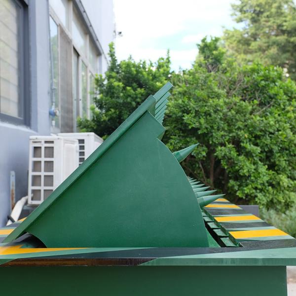 Anti Terrorist Hydraulic Road Blocker 80 Tons Bearing Capacity Speed Adjustable