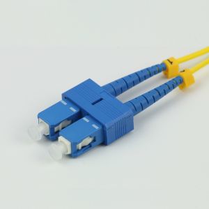 SM G652D LC To SC Fiber Optic Patchcord Duplex 3.0mm LSZH 1310nm