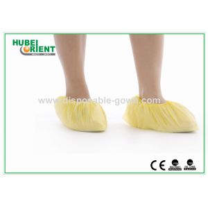 CE MDR Hand / Machine Made CPE Shoe Cover With Various Color