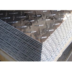 5052 5083 5754 Aluminum Checker Sheet / Aluminum Tread Plate For Trailer Decking Plate