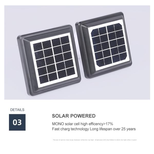 IP66 Waterproof Outdoor Garden Easy Stall All In One ABS Pathway Lights For Park Yard Patio Villas