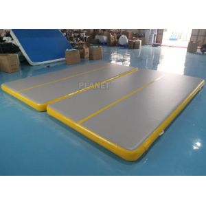 Double Triple Stitching 4x2x0.2m Inflatable Air Tumble Track