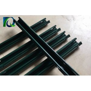 China Green Metal C Type 54x30MM Section Grapevine Trellis Posts on sale