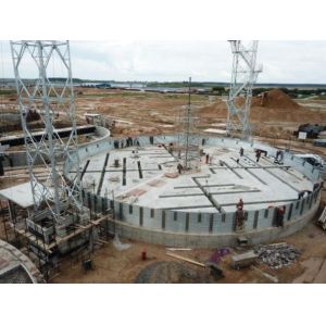 Simple Piston Type Hydraulic Tank Jacking Equipment for Grain Silo and SGS