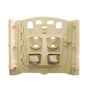 Plastic Calf Fence Panel With Bucket Easy To Install And Move 1-3 Month Baby Cow