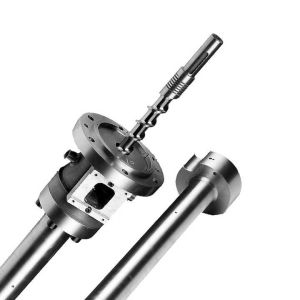 JIALONG Single Screw And Barrel For Extruder Bimetallic Screw Barrel Simple