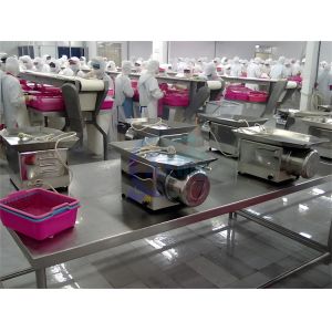 40-60pcs/Min Shrimp Cutting Machine Practical For Back Opening