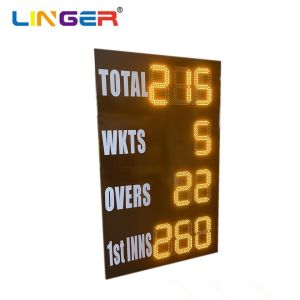 Digital LED Cricket Scoreboard With High Brightness And Wide Angle Display