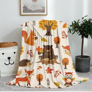 Customized Polyester Fleece Blanket , Anti pilling 130x150cm Polar Fleece