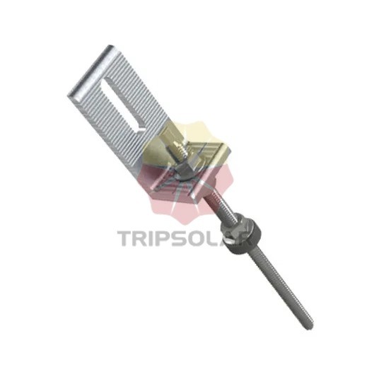 Natural Silver Double Threaded Hanger Bolts for Secure and Durable Solar Panel