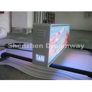 Taxi LED Display 5 mm Pixel Pitch Double Sides 3G WIFI Control