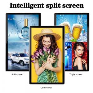 China 32 43 49 Inch Indoor Android Wall Mounted Touch Kiosk Lcd Advertising Digital Signage on sale