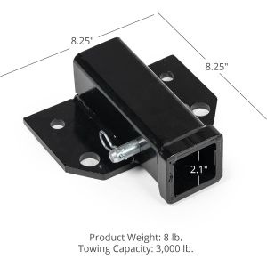 Trailer Hitch Receiver for Transformer Tractor Designed for 5/8 Inch Diameter