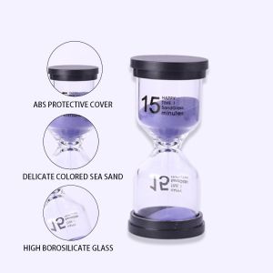 6 Colors Digital Hourglass Timer , Quicksand Hourglass Zandloper