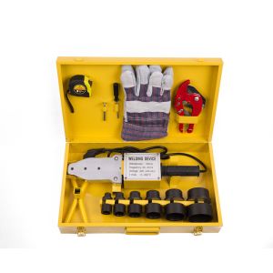 China 20mm To 63mm PPR PVC Pipe Heating Machine , 700-1500W Butt Fusion Welder on sale