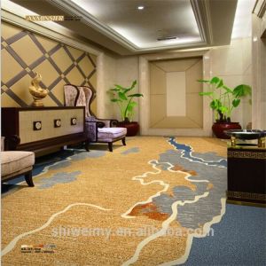 Axminster coastline pattern hotel room carpet for sales
