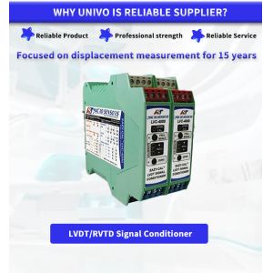 9-30V DC Power Input LVC4000 UNIVO Y LVDT RVDT Displacement Sensor Signal