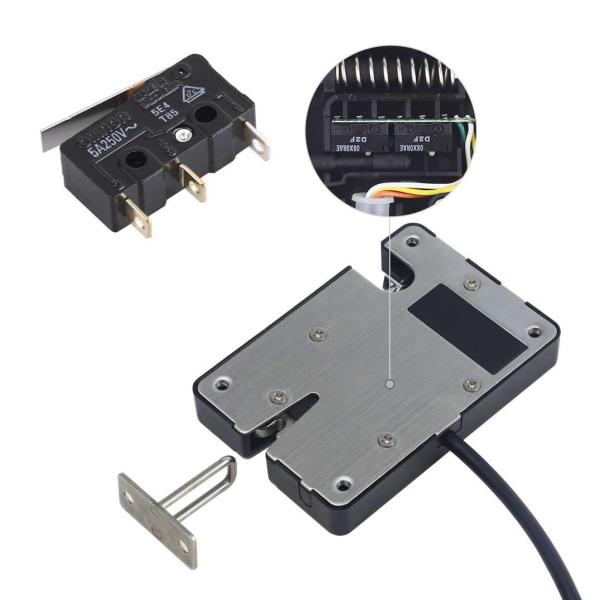 12V Waterproof SUS430 ABS Solenoid Cabinet Lock