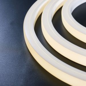 Warm White 2700K Silicone Neon LED Light With 12W/m Emitting Color And IP68