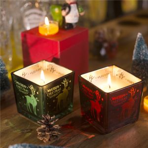 Reed Diffuser Luxury Scented Glass Candle Holder With Customized Logo