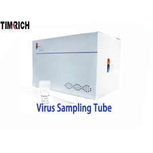 Covid 19 Virus Sampling Tube Set Wipe Mouth / Nose With MSDS CE Certification