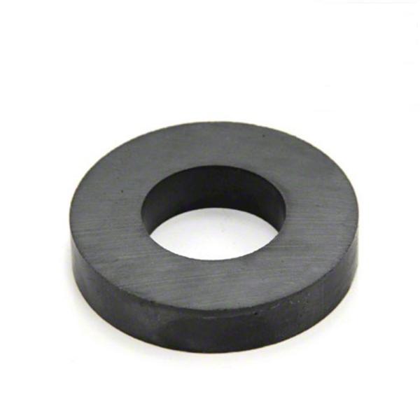 Permanent Ferrite Ring Magnet with Precise Tolerance of /-0.05mm Outer Diameter