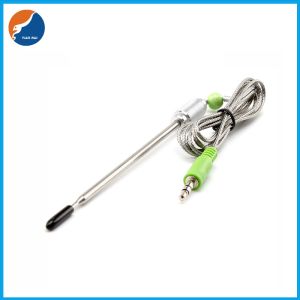 IP67 Waterproof Grill Temperature Sensor With Braided Cable