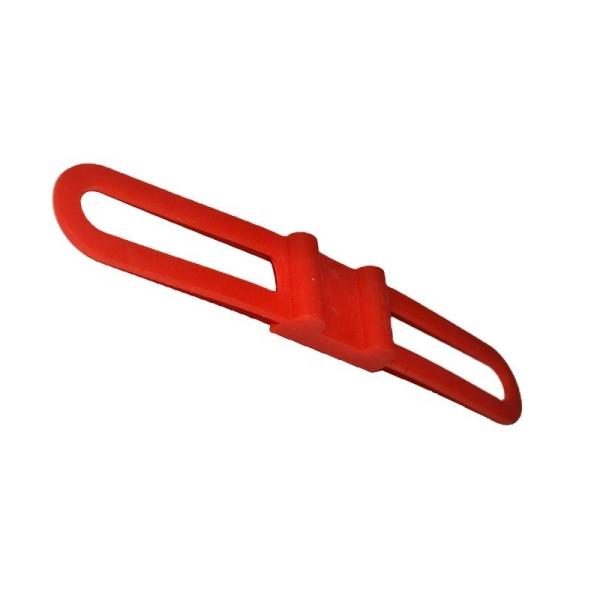 Quality Custom Silicone Bike Bands 30-80 Shore A Durable Elastic Ties wholesale