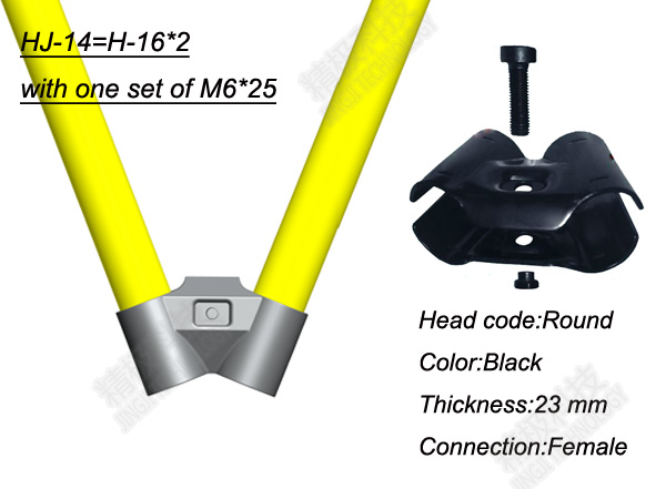 Angle Consolidation Connector Flexible Metal Pipe Joints for Assemble Line