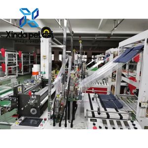 Disposable PLA Biodegradable Corn Starch Trash Bag Making Machine 380V