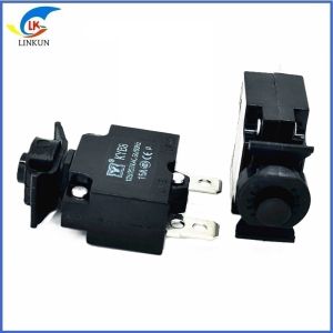 Overload Protector 45A98 Type Bakelite Current Overcurrent Protector Black Head