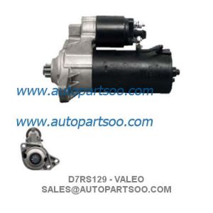 D7RS129 D7RS29 - VALEO Starter Motor 12V 1.7KW 9,11T MOTORES DE ARRANQUE